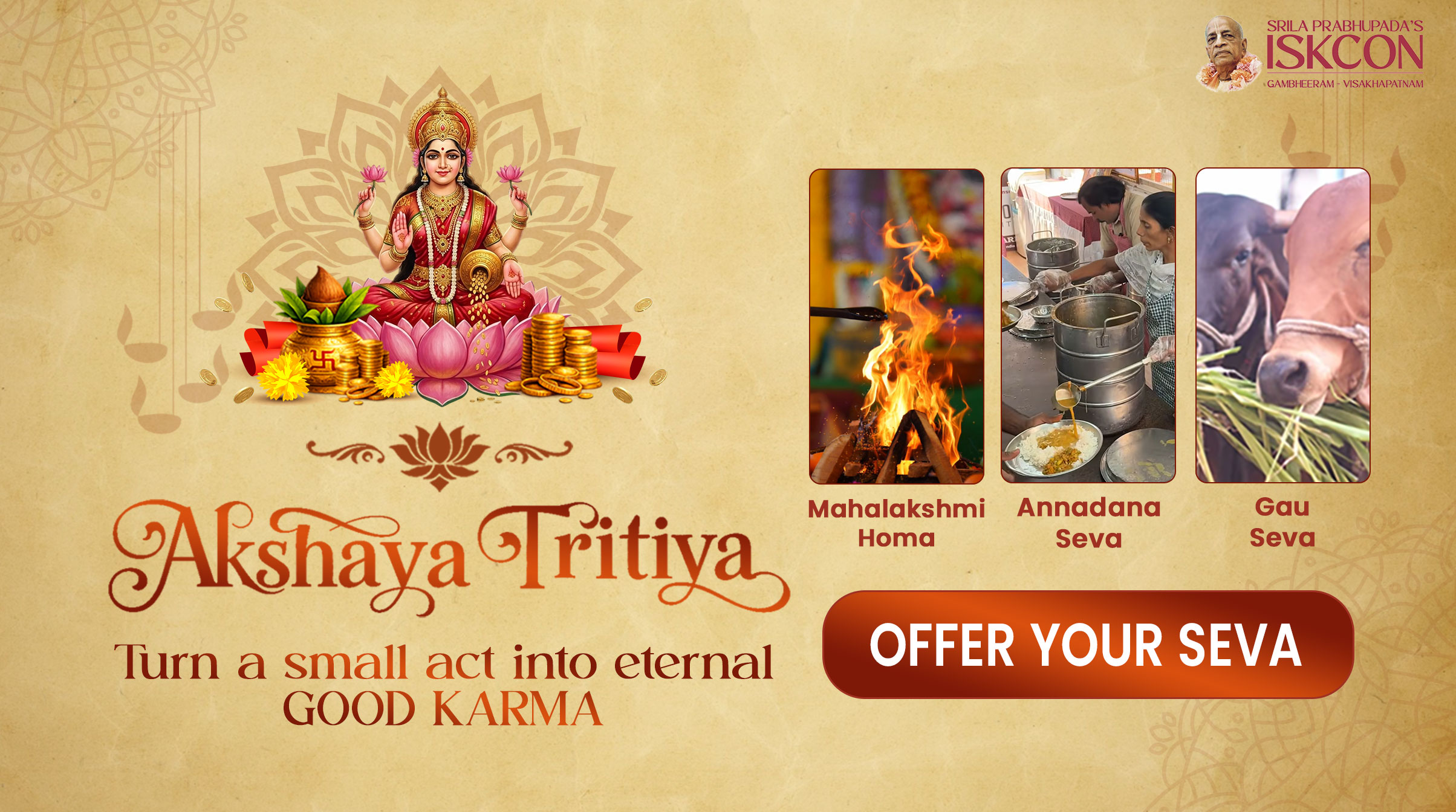 Akshaya Tritiya seva campaign